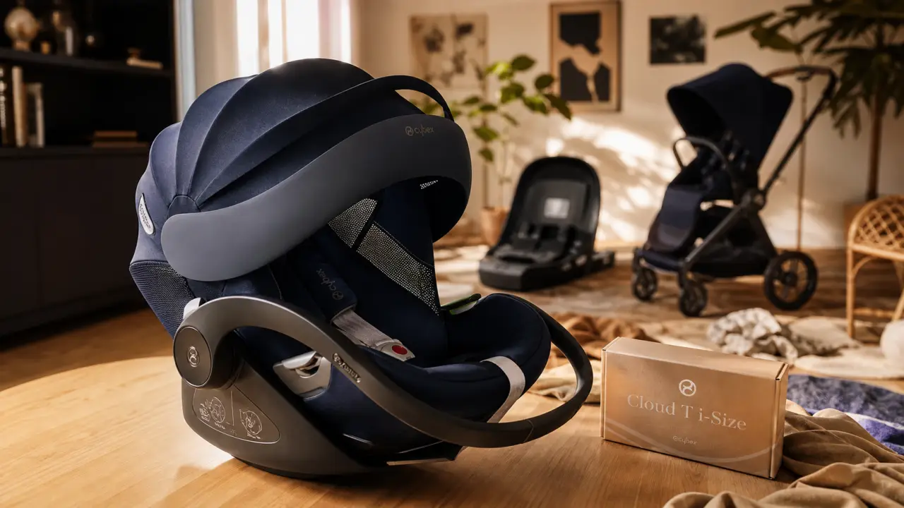Cybex Cloud T i-Size : coque i-Size nouveau-né, sécurité et confort