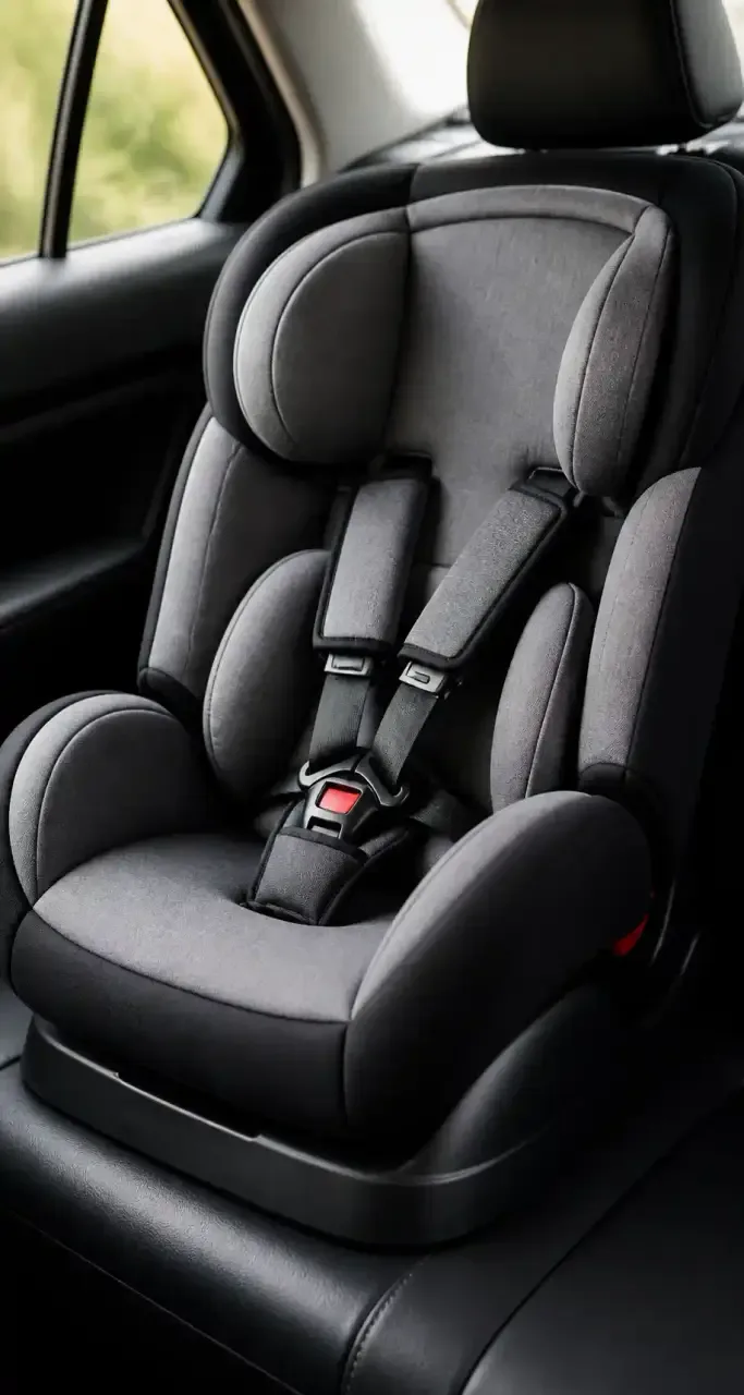 Installation d'un siège auto bébé dans une voiture