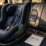 Siège auto bebe confort R129 i-Size installé en voiture