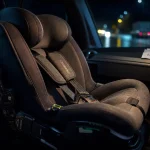 Siège auto inclinable pour long trajet, confort i-Size, harnais visibles