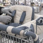 Protege caddie bebe en chariot, confort et attaches