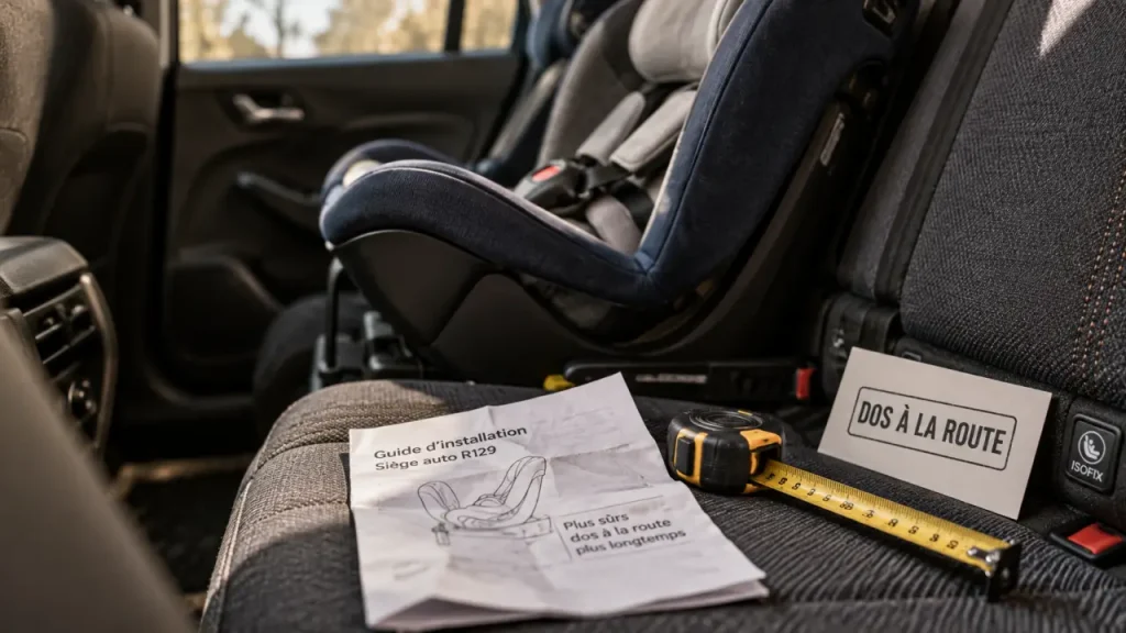 Siège auto à 2 ans : coque encore adaptée ou siège 2e âge dos à la route ?