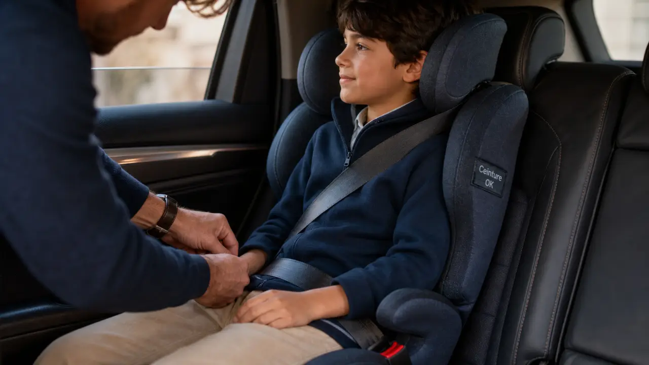 Siège auto jusqu'à quel âge : réhausseur, ceinture bien placée pour enfant 10 ans